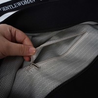 Bolsa de Compras de Lona de Algodón Orgánico Personalizada de 16 oz con Bolsillo Interior con Cremallera, Ecológica, Reciclable, Lisa y sin Estampado