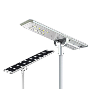 Lampe <span class=keywords><strong>solaire</strong></span> tout-en-un à LED <span class=keywords><strong>de</strong></span> 240 000 lumens, 80W/100W, 3,6 m, <span class=keywords><strong>avec</strong></span> détecteur <span class=keywords><strong>de</strong></span> <span class=keywords><strong>mouvement</strong></span>, pour pelouse et parking - Product Image 4