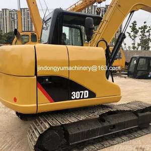 Excavatrice Caterpillar d'occasion fabriquée au Japon, modèle CAT307, en bon état, avec godet d'excavation, en stock à vendre - Product Image 4