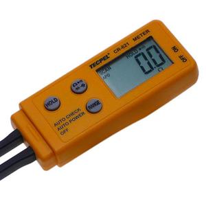 Pince à épiler TECPEL CR-621 CR pour condensateurs et résistances CMS, fabriquée à Taïwan, résistance 300-30M, 5%, garantie 1 an, CR2032 - Product Image 3