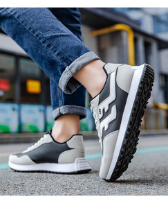 <span class=keywords><strong>Scarpe</strong></span> Sportive Casual da Uomo Primavera 2025, in Pelle Sintetica Resistente all'Usura, <span class=keywords><strong>con</strong></span> Chiusura a Lacci, Stile Classico Forrest Gump - Product Image 5