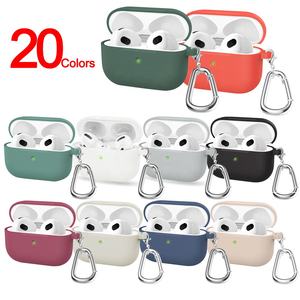 Ivanaze-Funda de silicona líquida <span class=keywords><strong>Original</strong></span> para Apple <span class=keywords><strong>Airpods</strong></span> <span class=keywords><strong>3</strong></span> 2021, funda protectora a prueba de golpes para auriculares <span class=keywords><strong>Airpods</strong></span> <span class=keywords><strong>3</strong></span> - Product Image 1