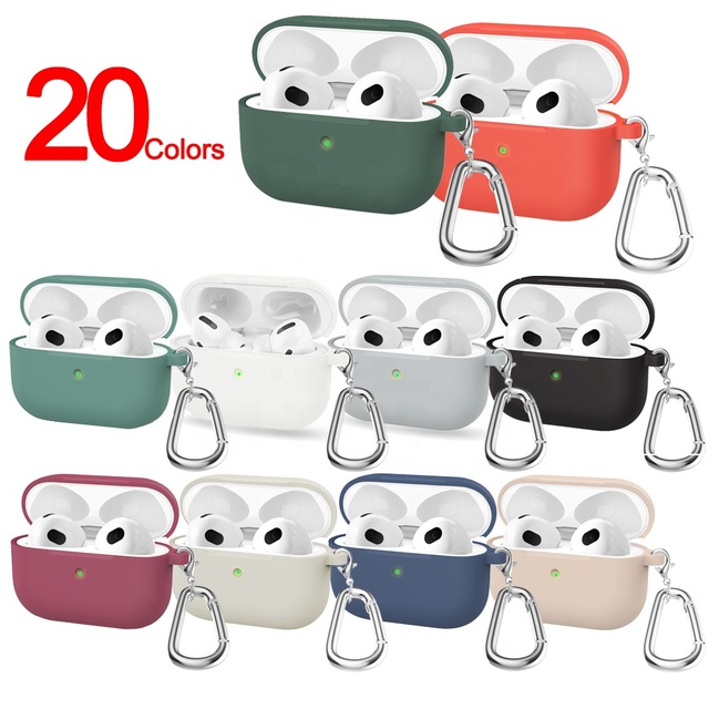 IVANHOE Original Liquid Silicone Case for Apple Airpods 3 2021 Shockproof Earphone Case Cover for Airpods3 Air Pods 3 Protective