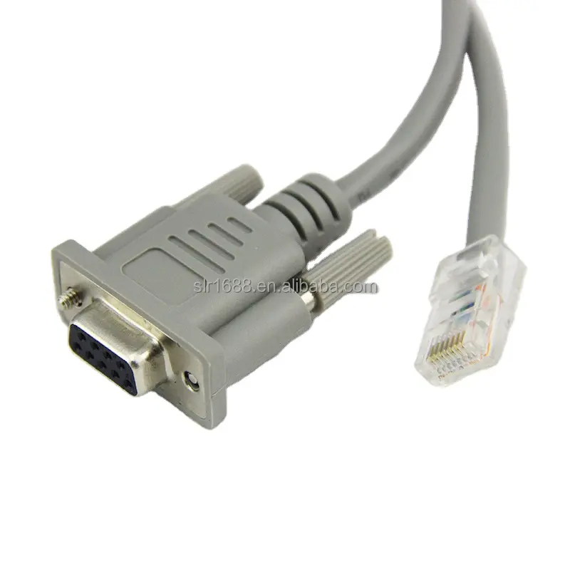 DB9 console cable to rj11/ rj45 connector cable