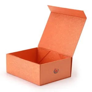 Gift Paper Packaging Packing Folding Foldable Box with Magnetic Lid For skincare cosmetics candle perfume jewelry chocolate