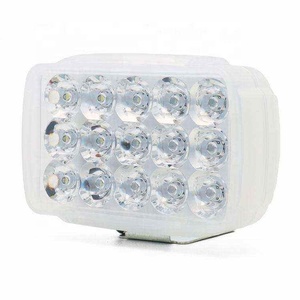 Nhà Sản Xuất Trắng Vuông <span class=keywords><strong>LED</strong></span> Sương Mù Ánh Sáng Cho Xe Xe Máy Bên Ngoài 1500lm <span class=keywords><strong>LED</strong></span> Sương Mù Ánh Sáng - Product Image 1