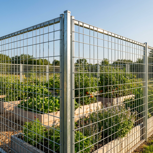 Malla Expandida de Hierro Galvanizado <span class=keywords><strong>Longford</strong></span>, Calibre 6, Malla de Construcción Soldada de 6 pies, Apertura Cuadrada de 10 mm para Cercas, Corte Disponible - Product Image 2