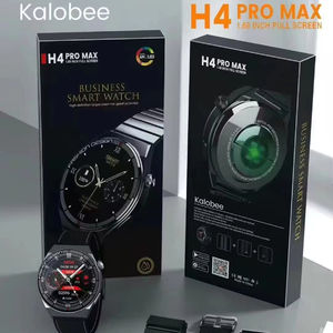 Alta calidad H4 PRO MAX 1,45 Ultra HD Full Touch Round Amoled Touch Screen RDFIT APP BT Calling Smartwatch con 3 correas - Product Image 2