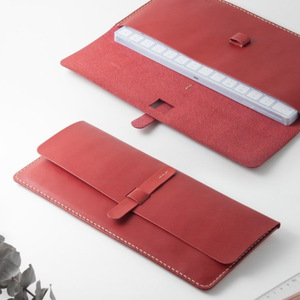 Bolsa antipolvo para teclado de cuero PU personalizada, bolsa para teclado de estilo retro japonés, bolsa de almacenamiento para periféricos de teclado mecánico. - Product Image 2