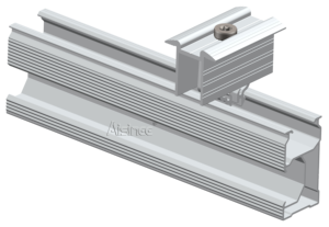 Accessoires solaires <span class=keywords><strong>en</strong></span> <span class=keywords><strong>aluminium</strong></span>, pince de fixation intermédiaire 30mm 35mm 40mm pour système de montage sur rail PV, <span class=keywords><strong>prix</strong></span> usine | Aisinee - Product Image 2