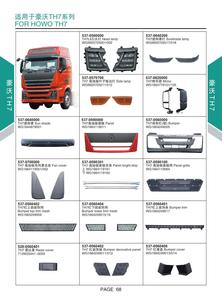 Pour Sinotruck Howo TH7 MAX A7 <span class=keywords><strong>NX</strong></span> N7G Haohan TX T6G T5G MAX phare pare-chocs rétroviseur feu arrière garde-boue Grille voyage porte - Product Image 2