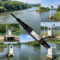 Station de surveillance environnementale RIKA OEM/ODM, capteur de pH NPT3/4 0-80 RS485 4-20mA pour la conformité des eaux usées industrielles et la signalisation