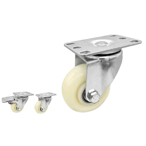 स्विस कैस्टर (2.5-5 इंच) पीपी सामग्री के साथ सार्वभौमिक औद्योगिक फ्लैटबेड हैंड ट्रक टूल कार्ट - Product Image 1