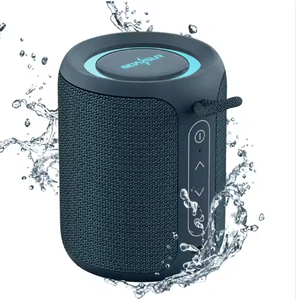 <strong>Car</strong> Camping Outdoor Long Battery Life Mini Waterproof IPX6 NS100 <strong>Bluetooth</strong> <strong>Speaker</strong> Wireless Portable 15W BT for Desktop Office - Product Image 1