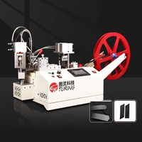 TR-121LXZ coupeur de ruban électrique automatique à grande vitesse découpeuse de ruban oblique froid chaud pour moteur Durable de carton d'habillement de PVC