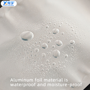 Sachet Doypack en Mylar plastique laminé avec fenêtre transparente, scellé sur 3 côtés, en feuille d'aluminium, pour café, noix, bonbons, épices - Product Image 4