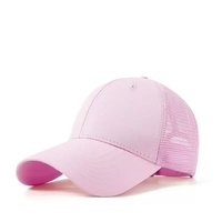 Venta caliente gorra de béisbol de dibujos animados sombrero de red de verano sombrero de pato conejo bordado 3D malla personalizada sombrero de camionero americano