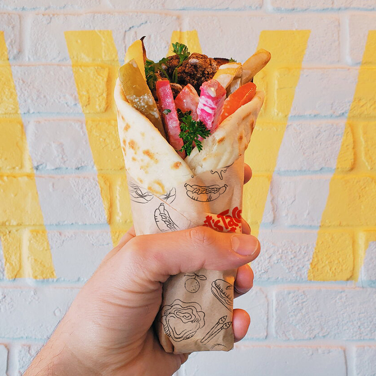 Custom Printed Wrapping Deli Paper Shawarma
