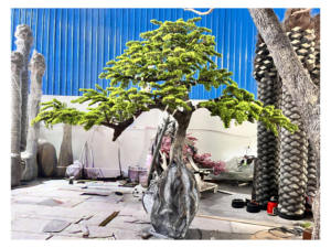 تخفيضات هائلة حجم الحياة الاصطناعية الكبيرة الفروع شجرة إبرة الصنوبر للبيع - Product Image 6