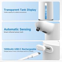 Distributeur de Savon Automatique Sans Contact Populaire, de Table, Cadeau Maison, Affichage LED Intelligent, Distributeur Mural