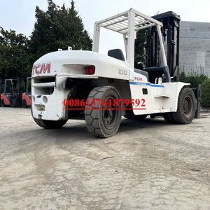 รถยกดีเซล TCM 10ตันรถยกมือสองจากญี่ปุ่น Komatsu ความจุ9979กก. 6.4L เครื่องยนต์82.4kW - Product Image 4