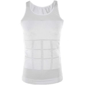 Men's <b>Tummy</b> <b>Control</b> Slimming Shaper Vest with Anti-Bacterial Spandex/Nylon Material - Product Image 2