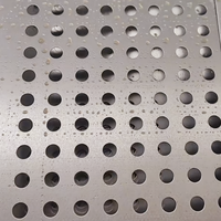 Plaque perforée galvanisée personnalisable avec différents modèles de trous