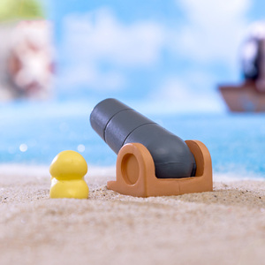 Figuras de acción piratas en miniatura, juegos de figuras, adornos, barco pirata, mini figuras de plástico para decoración de tartas, decoración de acuarios y playas - Product Image 4
