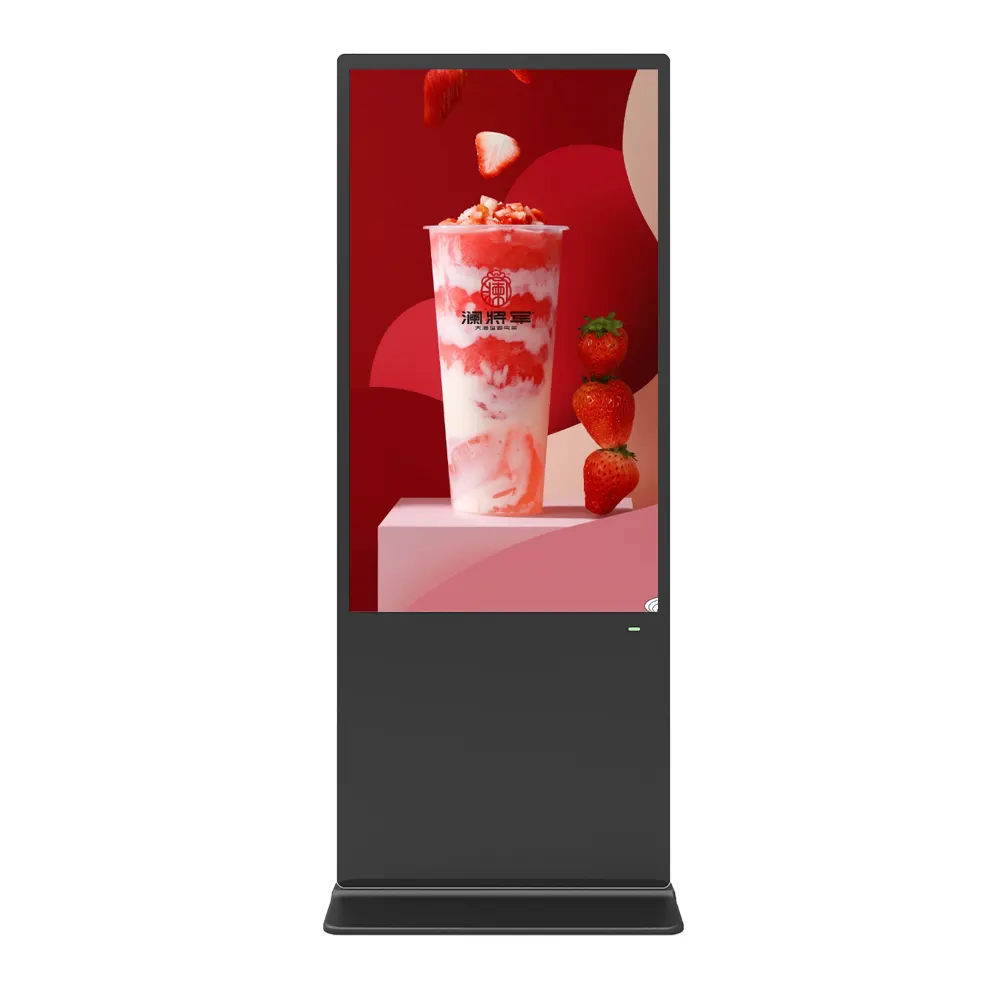 شاشة عرض LCD داخلية للإعلان التجاري من YUWO شاشة دعاية داخلية