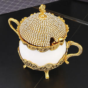 Ustensiles de cuisine haut de gamme de style européen : pots à sucre, boîtes à sucre, pots à épices, pots à sel avec couvercles - Product Image 3