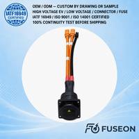 Kabel Konektor ADS SB dengan Terminal Cincin OT 50A 120A Harness Kabel Baterai Arus Tinggi untuk Penyimpanan Energi RV