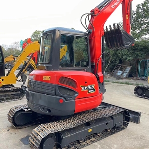 Excavatrice sur chenilles Kubota KX155 haute performance, structure robuste, faible consommation de carburant, idéale pour les travaux en espace restreint - Product Image 4