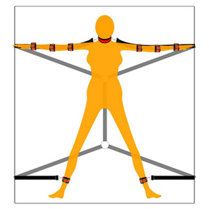 Cross-border <b>SM</b> bed bondage sets, training couples' foreplay, adult <b>products</b>, sex toys, bondage straps, source wholesale and - Product Image 4