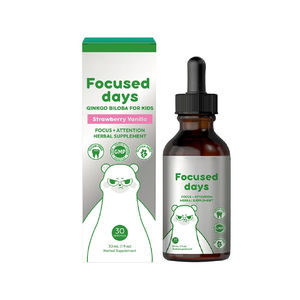 <span class=keywords><strong>Vigo</strong></span> Drops Soporte de enfoque a base de hierbas para niños Líquido con Ginkgo Biloba Raíz de regaliz Centella Asiatica Hoja de menta - Product Image 1