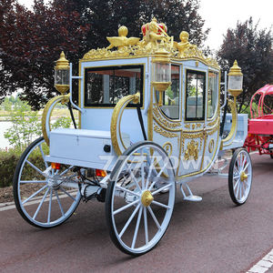 Envío Rápido, Carruaje de Caballos de Lujo Europeo, de 4 Ruedas, para 4-6 Personas, para Bodas, Eventos, Transporte, Turismo y Visitas Turísticas - Product Image 3