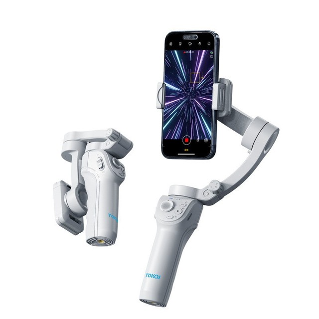 3-Axis Handheld Gimbal Stabilizer for Smartphones Anti-Shake, Face Tracking, Live Streaming & Photography