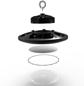 Lámpara Industrial LED UFO <span class=keywords><strong>High</strong></span> <span class=keywords><strong>Bay</strong></span> de 150W/200W, Regulable 0-10V, IP65, para Gasolineras y Almacenes, con Certificación UL, CE y CB - Product Image 2
