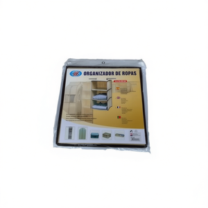 Organizador de Ropa de Tres Niveles Mnj, 30x30x60cm, Estante de Almacenamiento Plegable para Armario - Product Image 1