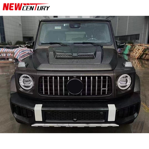 Para 2019 <span class=keywords><strong>Mercedes</strong></span>-Benz <span class=keywords><strong>Clase</strong></span> G W464 Modificación W454AMG Parachoques delantero de plástico, rejilla, cejas de rueda, cuerpo circundante - Product Image 4