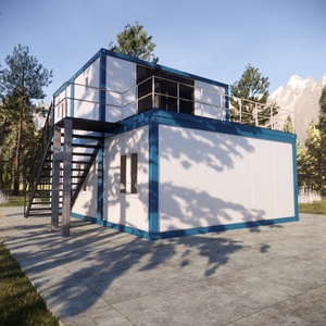 China Venta caliente del precio barato de alta calidad de la casa prefabricada para <span class=keywords><strong>el</strong></span> <span class=keywords><strong>Sur</strong></span> de África - Product Image 2