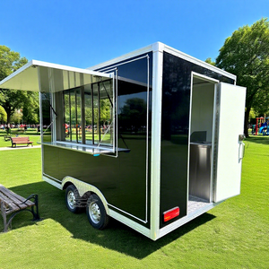 Full Kitchen Equipment Food Truck Ice Cream Vending <b>Concession</b> Candy Small Dessert <b>Trailer</b> Mobile Hot Dog Vans - Product Image 1
