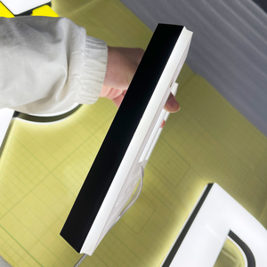 Tốt nhất bán tường Tên 3D Acrylic Led Logo dấu hiệu Backlit 3D thư ánh sáng backlit dấu hiệu cho các cửa hàng - Product Image 2