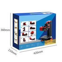 Mini-machine-outil combinée six-en-un pour l'enseignement créatif : Micro-outils, tours, fraiseuses, meuleuses, scies.