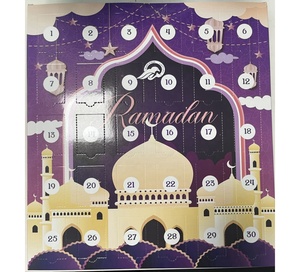 Custom, Trendy Ramadan Advent Calendar for Packing and Gifts 