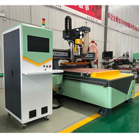 Centre de traitement CNC ATC pour le travail du bois, machine de découpe, de sculpture et de fraisage pour portes d'armoires, équipement complet pour la fabrication de meubles sur mesure