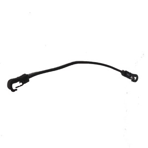 Black <b>Elastic</b> Bungee <b>Cord</b> 5mm X 1m With Hook Ends Universal Outdoor Use - Product Image 5