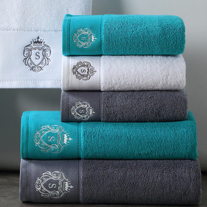 <span class=keywords><strong>Serviette</strong></span> de Toilette Hôtelière en Coton Égyptien 100% de Haute Qualité, Séchage Rapide et Super Absorbante, <span class=keywords><strong>Broderie</strong></span> <span class=keywords><strong>Personnalisée</strong></span>, Couleur Unie pour Salle de Sport ou Cadeau - Product Image 1