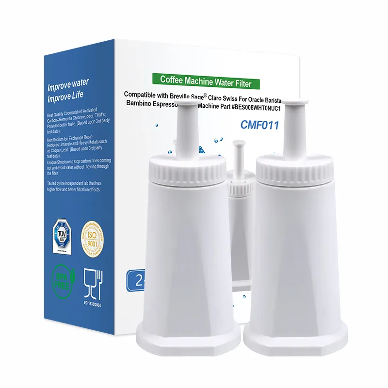 Vergelijk Deel BES008WHT0NUC1 Huishoudelijke Koffie Machines Fitting Filter Cartridge Compatibel Met BES008 BES990 Batch 1747