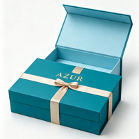 Boîte cadeau magnétique en carton rigide personnalisée en gros avec un design élégant pour l'emballage de produits de luxe