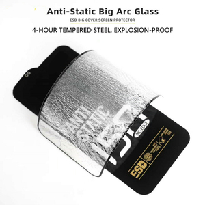 Film de protection d'écran en verre trempé anti-statique <span class=keywords><strong>150CC</strong></span> Big Arc ESD pour iPhone 17 16 15 Pro <span class=keywords><strong>Max</strong></span> 17 Air - Product Image 3